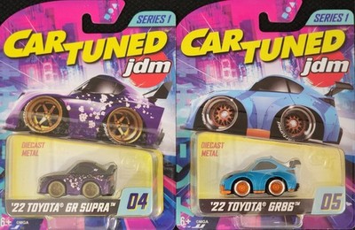 2025 MGA Car Tuned jdm Series 1 '22 Toyota GR Supra #04 & '22