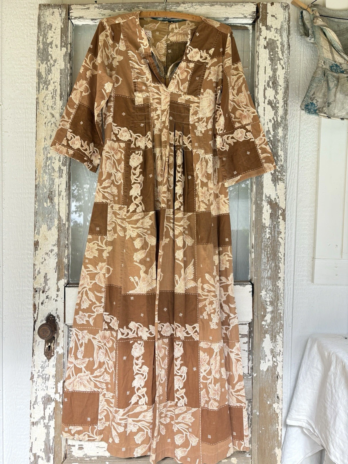 Vintage Union Made Patchwork Dress