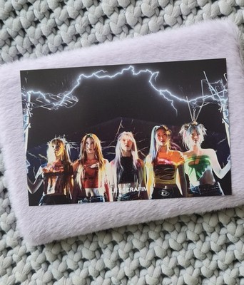 Kpop LE SSERAFIM   4th Mini Album [CRAZY] Photobook Vol.1 Group Postcard - UK
