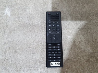 Universal Fernbedienung für Smart TV Mediaplayer schwarz HDMI Eingang auswählen
