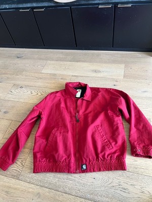 Vintage Carhartt Santa Fe Red Jacket Men s Size L/XL Rare USA 