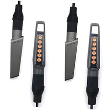 Mini Led Turn Signal Lights for MT-07 MT-09 FZ-09 No Sequential Space Grey-4pcs