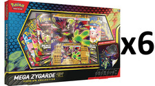 Pokemon Mega Zygarde ex Premium Collection 6-Box CASE FACTORY SEALED PREORDER!