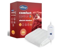 Silentnight Comfort Control King Size Electric Blanket Off-White 160x200cm