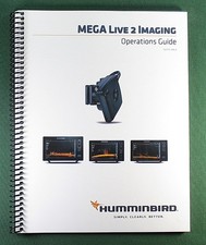 Humminbird Mega Live 2 Imaging Operations Guide: Full Color & Protective Covers!