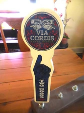 Via Cordis Tap Handle, Two Roads Brewing, CT.