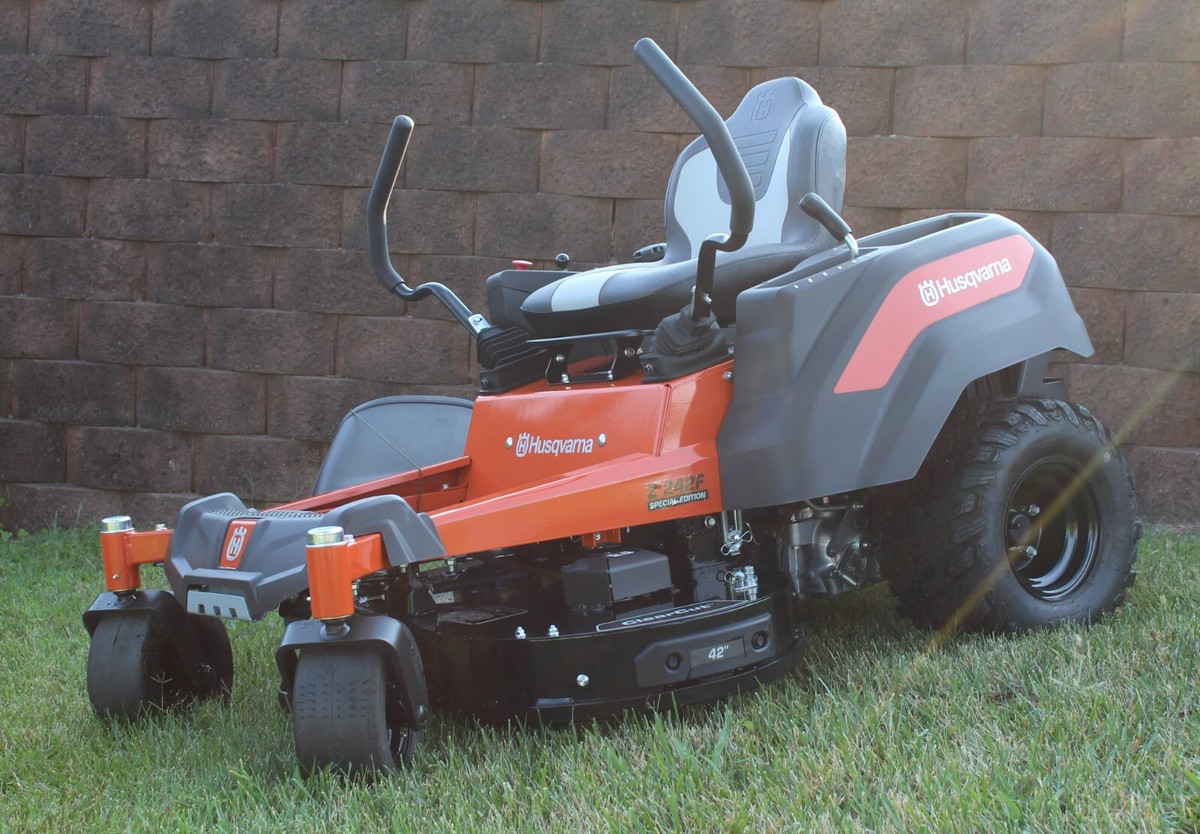 Husqvarna Z248f Z242f Bagger Husqvarna Z242F Zero Turn Mower