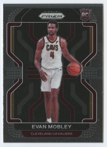 2021-22 Panini Prizm #325 Evan Mobley Cleveland Cavaliers Basketball Card 33122