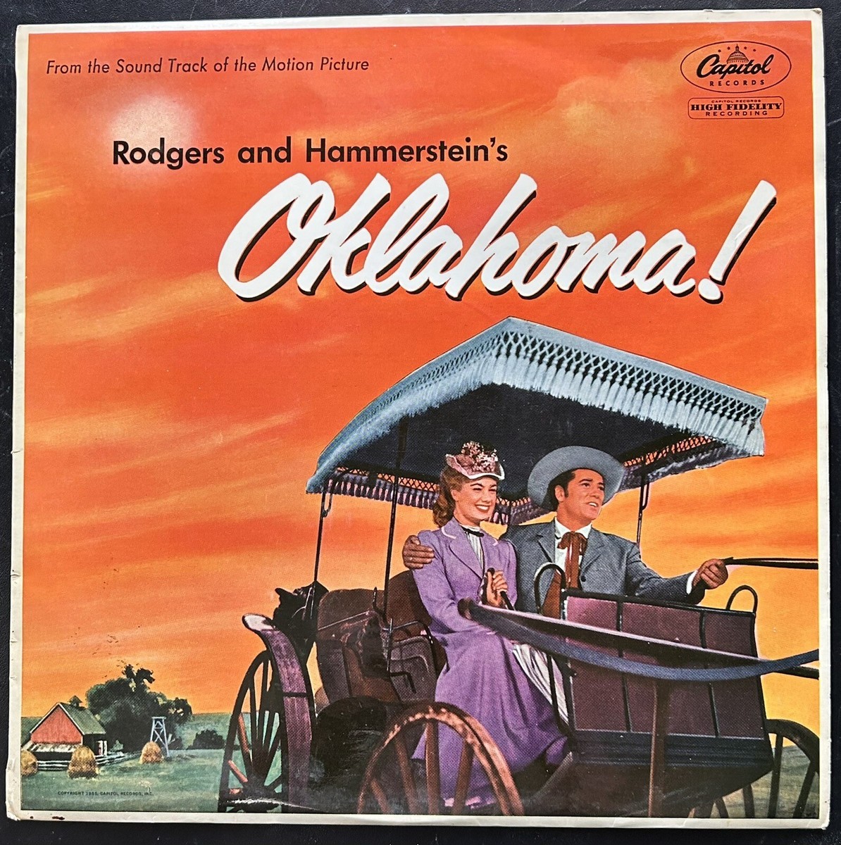 Rodgers And Hammerstein's Oklahoma! Original 1956 Vinyl LP
