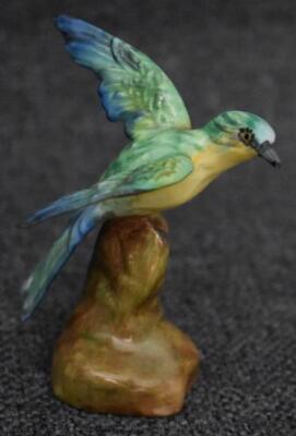 CHARMING CROWN STAFFORDSHIRE ENGLAND J.T. JONES MODELLED #47 BEE-EATER FIGURINE