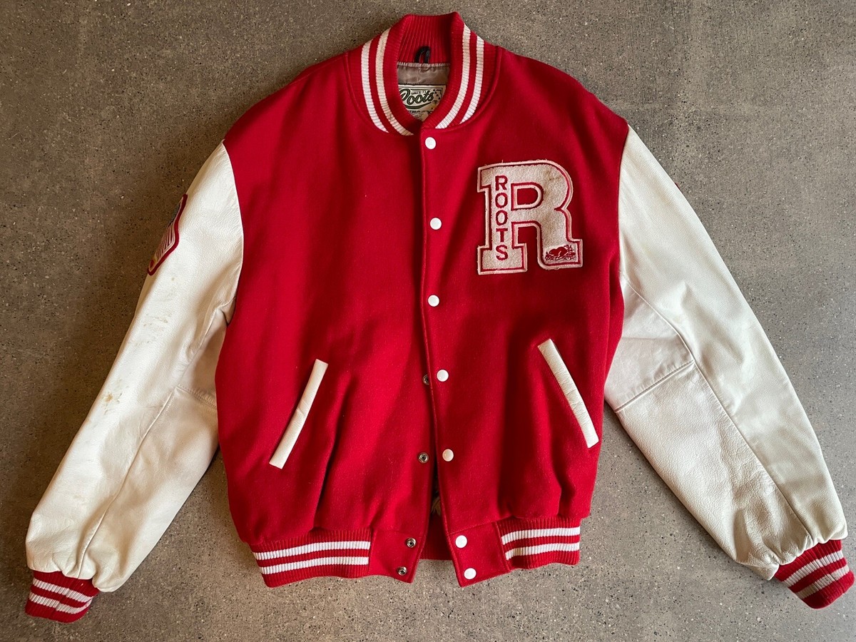 ジャケット・アウター WAREHOUSE LETTERMAN JACKET 2104 Roots Red Letterman Jacket 1997 USA Jacket, Adult XL | eBay