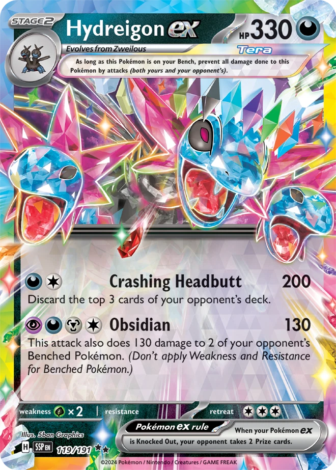 Hydreigon Ex Pokémon TCG Cards for sale | eBay