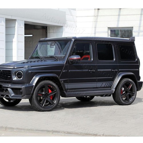 For Benz W463 W464 G500 G63 2019-23 DRY CARBON Door Side Body Molding Trim Cover - Picture 7 of 17