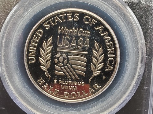 1994 P 50c World Cup Commemorative Half Dollar PCGS PR69DCAM - Picture 4 of 4