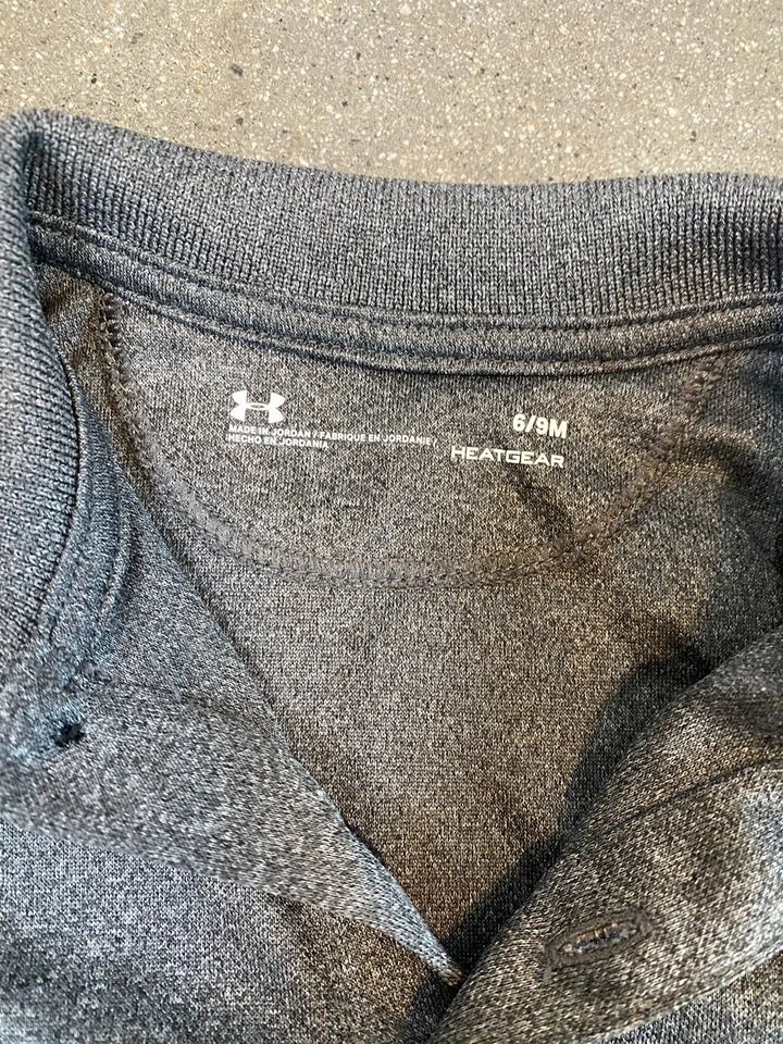 Under Armour & Air Jordan Bebé Camiseta y Pantalones Cortos 6-9 Meses Foto 3 de 4