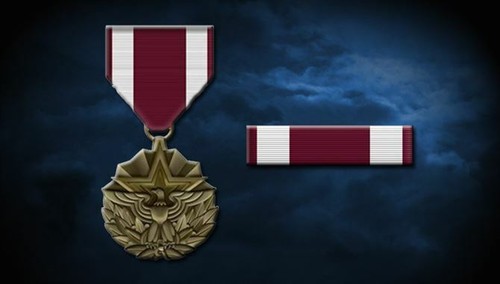 MERITORIOUS SERVICE MEDAL MINI LAPEL HAT PIN UP US ARMY MARINES NAVY AIR FORCE - Picture 2 of 19