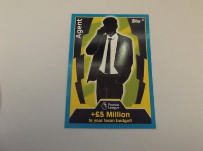 Topps Match Attax 17/18 ''AGENT'' #T2 Tactic Trading Card