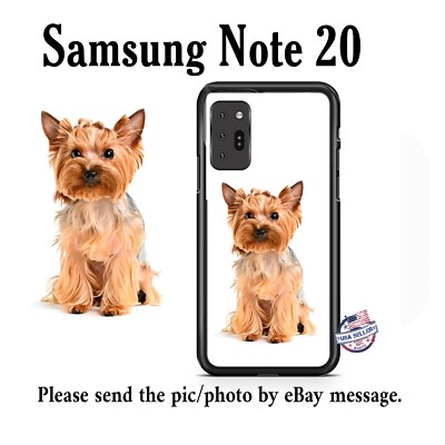 Personalized Photo Picture Image Phone Case Cover Samsung Note 20 Rubber