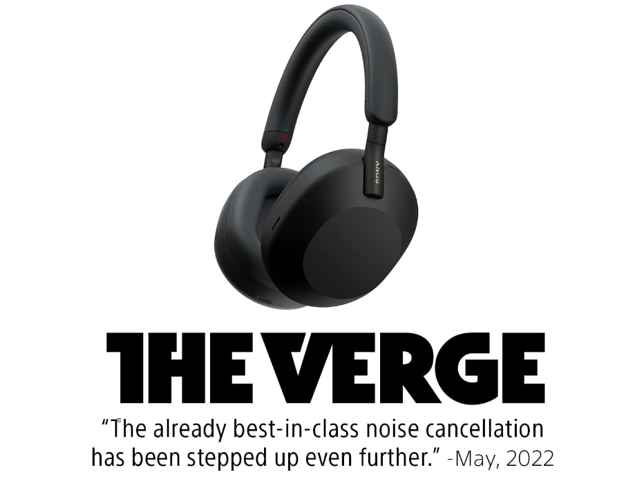 [NEW] Sony WH1000XM5 Best Wireless NoiseCanceling Headphones, Black