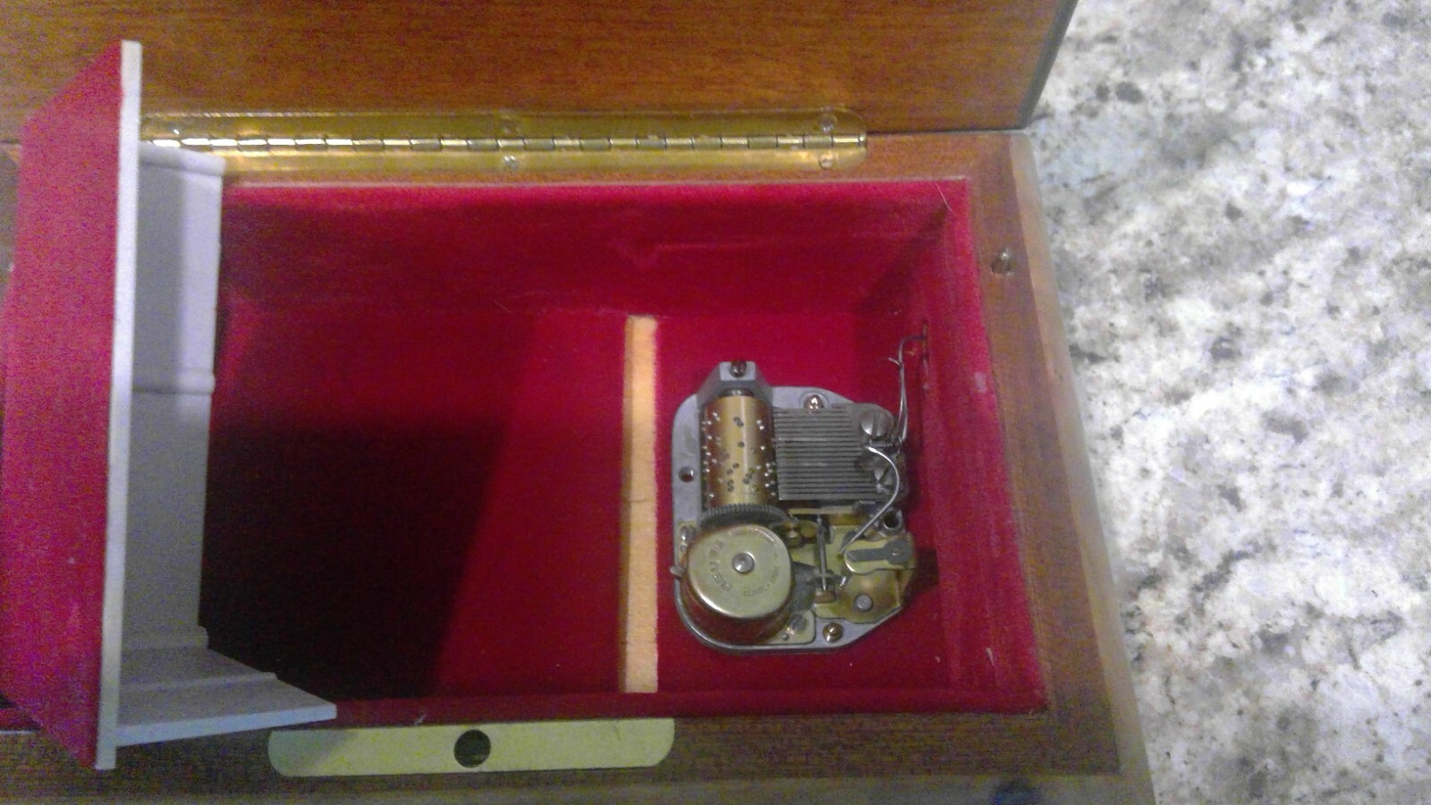 Reuge music box from Switzerland. Plays the song "Love Story" eBay