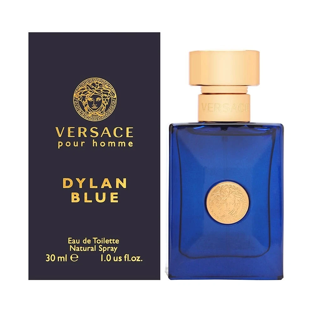 Versace Pour Homme Dylan Blue by Versace 1 oz Eau de Toilette Spray / Men