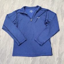 Patagonia Shirt Mens Medium Blue Performance Base Layer Capiene Outdoors Hiking