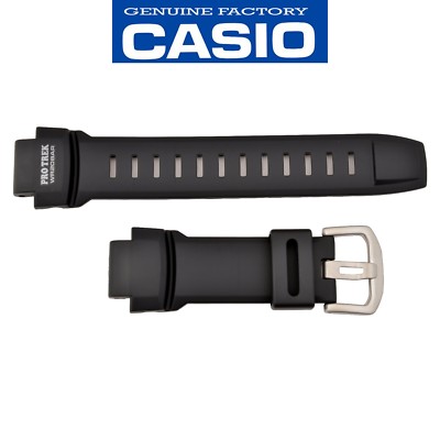 Genuine CASIO G-SHOCK Pro Trek Pathfinder Watch Band Strap PRG-280-1 Black 
