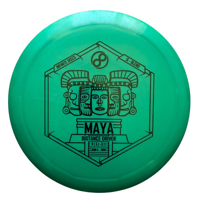 Infinite Discs Maya - G-Blend - 11 Speed Disc Golf Driver (Colors Vary)