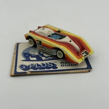 Vtg 1976 Aurora AFX G-Plus #1784 Shadow #3 Can Am Slot Car w Racing Guide