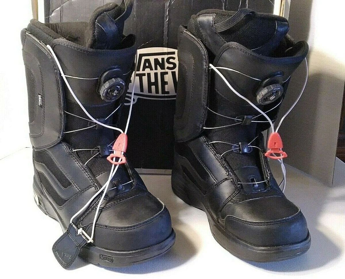 Vans Encore Tri Fit X Snow Boots Size 11 Black Black