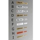 Simplex Gipiemme Edco Peugeot Spidel replacement decal choices one set only.