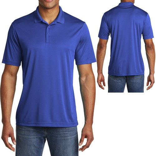 Mens Moisture Wicking Polo Shirt Dri Fit Sizes XS-XL 2XL, 3XL, 4XL NEW - Picture 12 of 12