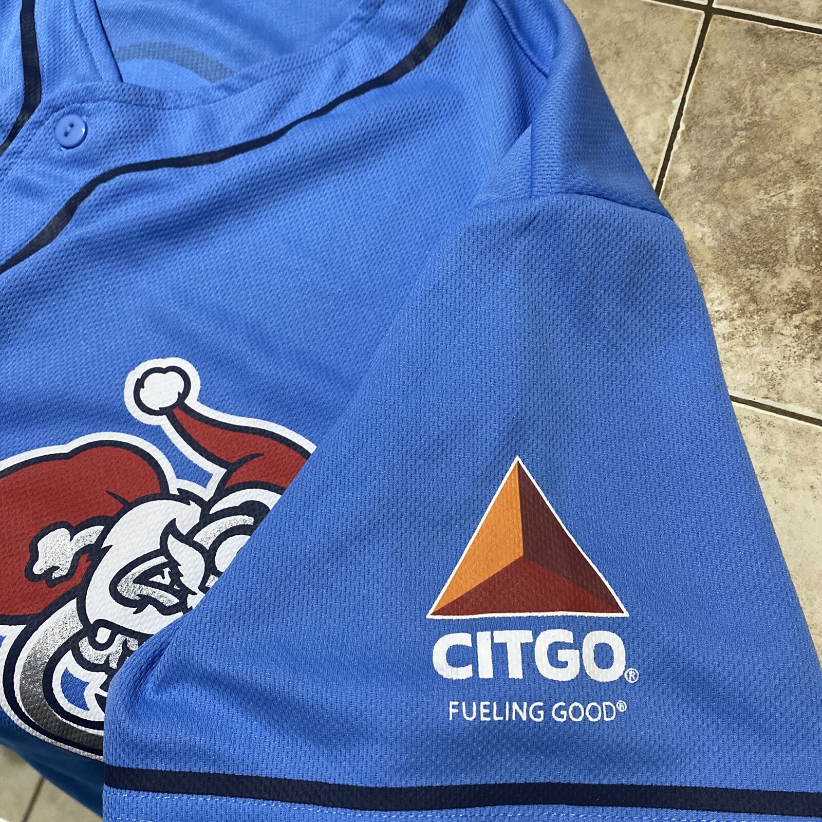 Corpus Christi Hooks Santa Baseball jersey 25 L eBay