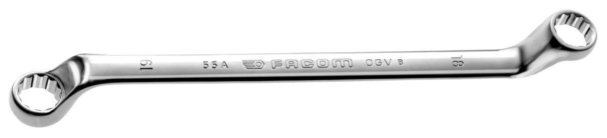 Facom 55A.6x7 Metric Double End Ring Spanner Wrench 6 x 7mm