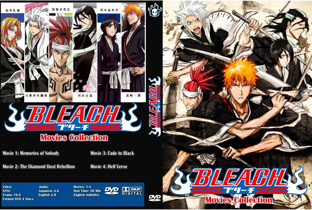 Bleach TV 1~366 + Movie +2 Special + Live Action DVD (Ep 1-366 end