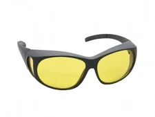 Sunglasses Over the Glasses size S (128mm X 38mm) Night Driving Yellow