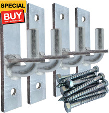 Wall Mount Gate Hinge, Sturdy Fence Gate Hinges Fence Post Chain Link Gate Hinge