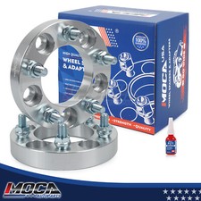 2PC 1 Inch Wheel Spacers 5x4.75 M12x1.5 87.1mm for Chevrolet Corvette Camaro