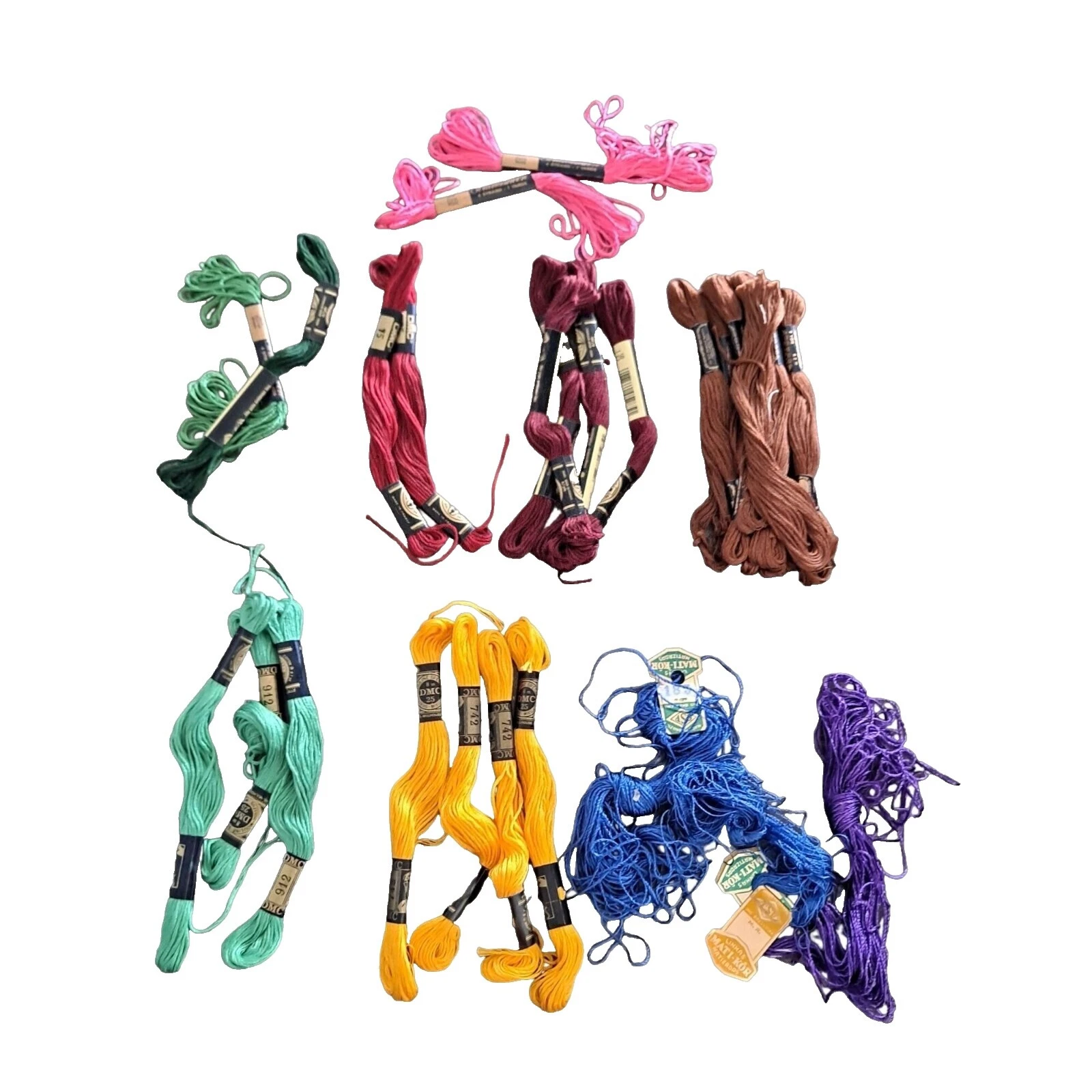 Lot Crewel Embroidery Threads