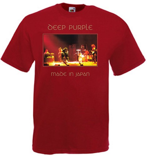 Camiseta Deep Purple Hecha en Japón banda de hard rock todos los colores todas las tallas S-5XL - Imagen 26 de 33