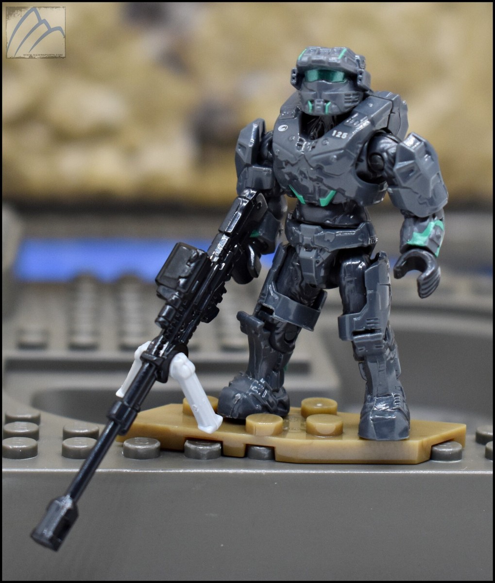 HALO MEGA CONSTRUX UNSC SPARTAN KAI-125 MINI FIGURE FLEETCOM