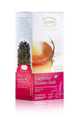 Ronnefeldt Joy of Tea Darjeeling Summer Gold BIO 5 x 15 Beutel
