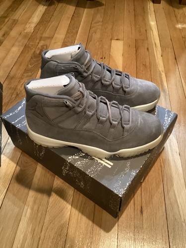 Air Jordan 11 Retro Premium Grey Suede Pinnacle Size 11 DEADSTOCK!!! - Picture 2 of 12