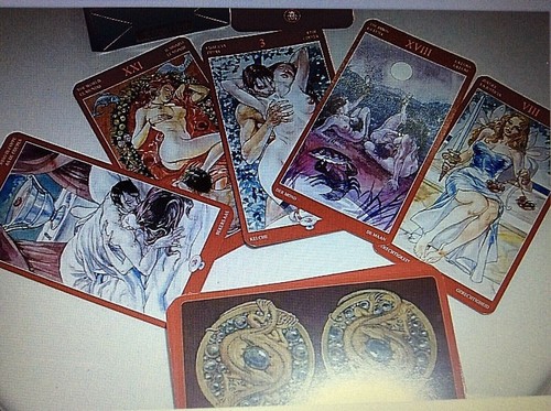 Tarot MANARA/Magic of Pleasure/THE 78 DOORS -#78, selection made in EU, Rus - Picture 5 of 12