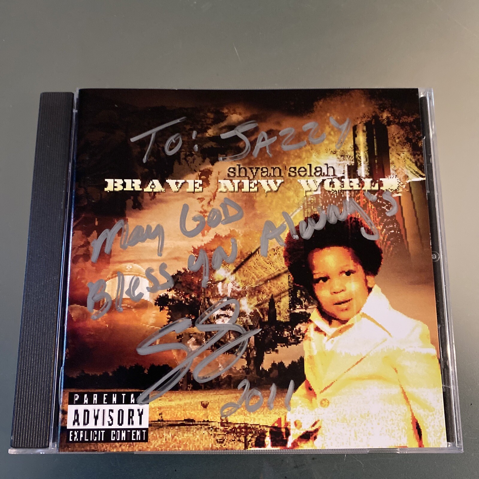 AUTOGRAPHED 💿 Shyan Selah: Brave New World / Explicit Content