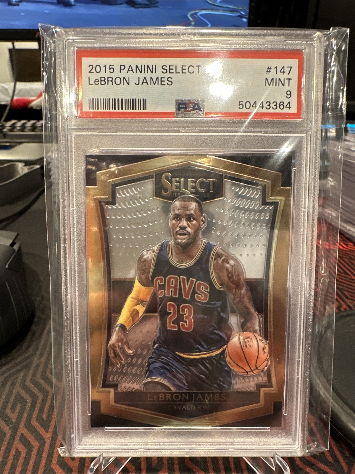 2015 Select 147 Lebron James PSA 9