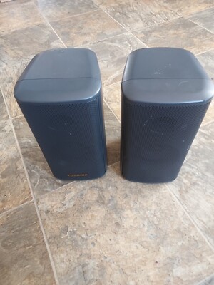 Toshiba Surround Sound Speakers Pair Of Not Sure Of