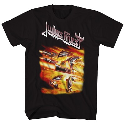 JUDAS PRIEST cd lgo FIREPOWER Official SHIRT 2XL New defenders screaming wings