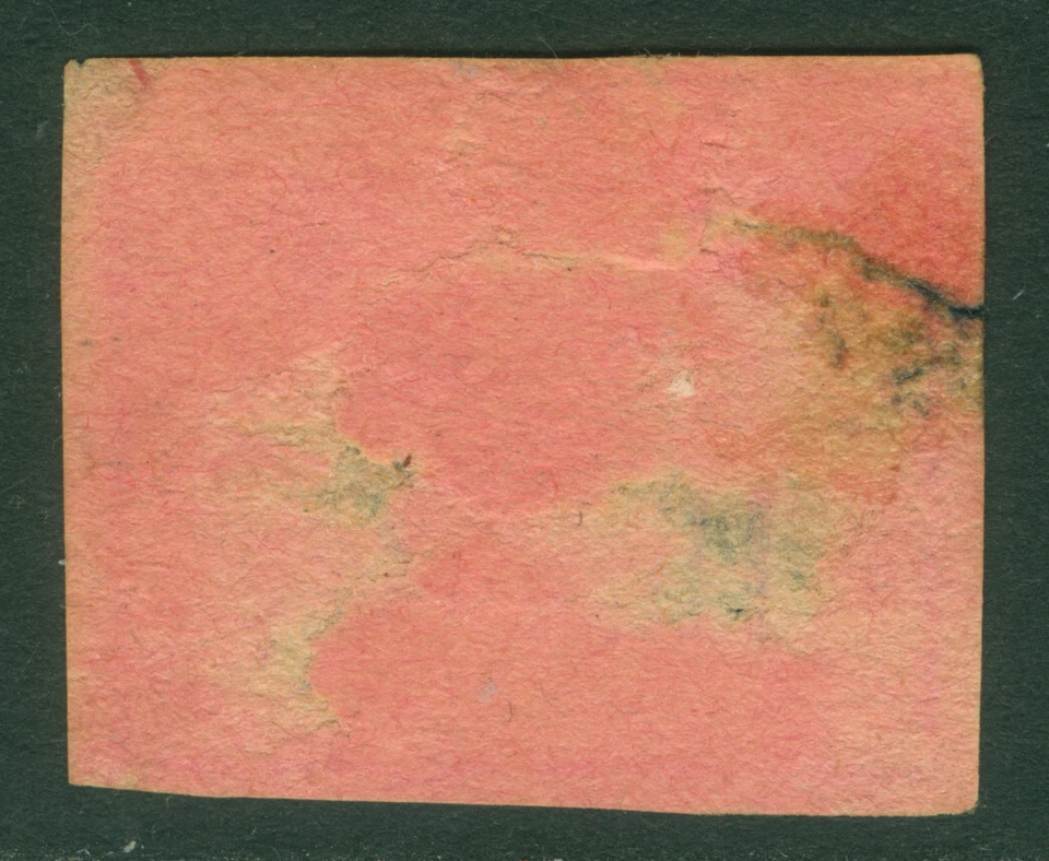 French Colonies - GABON  1889  Typset  15c black on rose pp Sc# 14 used  Fine - Image 2 of 2