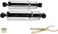 Progressive Suspension 412 Series Standard Rear Shocks 11 Chrome 412-4041c on sale Progressive Suspension 412 Series Standard Rear Shocks 11 Chrome 412-4041c on sale